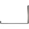 Ekena Millwork Steel Hanging Shelf Bracket, Hammered Silver 2"W x 10"D x 6 1/2"H BKTM02X10X06HSHSV - alternate 2